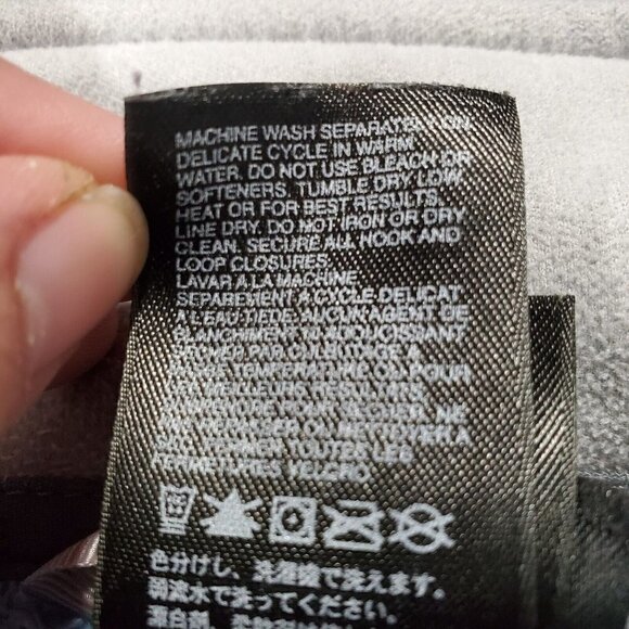 The North Face Women's Otis Fleece Blue Full-Zip Lightweight Jacket Pockets Sz M - Picture 11 of 15